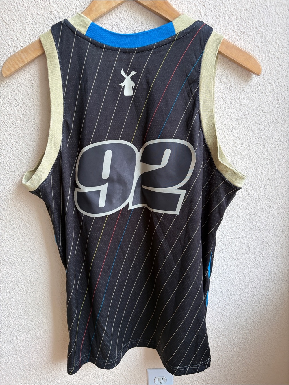 Dutch Bros Pinstripe Basketball Jersey - Picture 4 of 4